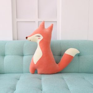 Peluche renard de dessin animé