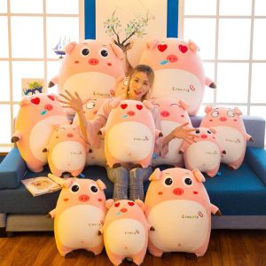 Peluches Cochon d'expression amusante