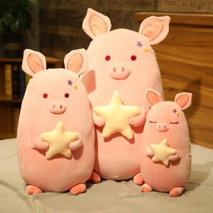Cochon Peluche Grandes Oreilles