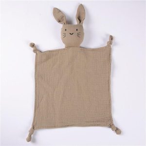 Doudou peluche Chat Kaki
