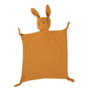 Doudou peluche Chat Orange