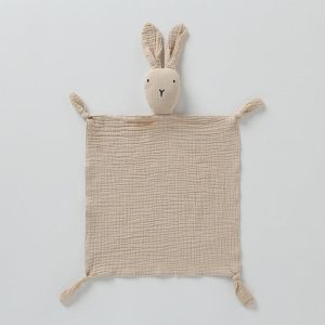 Doudou Peluche Lapin Kaki