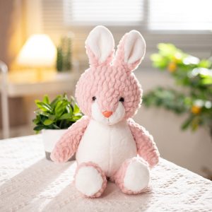 Peluche doudou Bébé Lapin