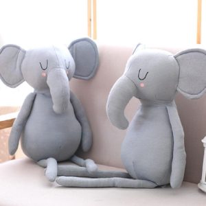 Doudou Éléphant en Peluche Douce