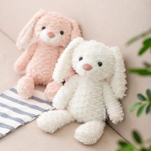 Peluche doudou Lapin Blanc