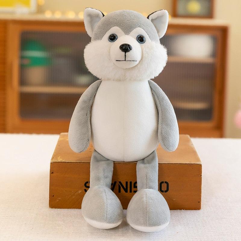 doudou-loup-blanc-peluchy-1.jpg - Peluche carlin