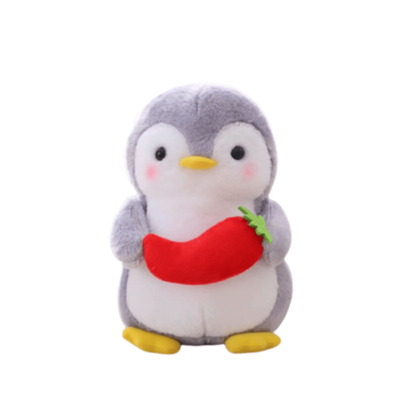 doudou-pingouin-piment.png - Peluche carlin