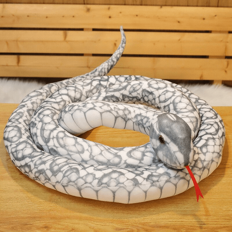doudou-serpent-blanc-et-gris.png - Peluche carlin