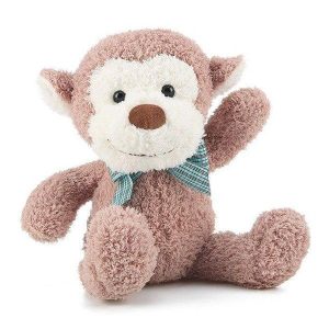 Peluche doudou Singe Bébé