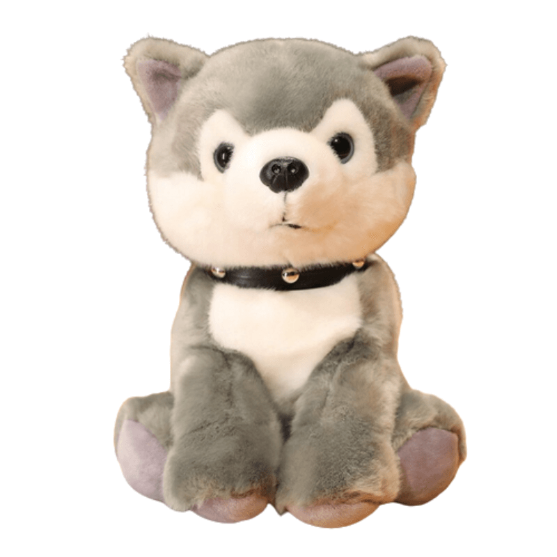 husky-chien-en-peluche.png - Peluche carlin