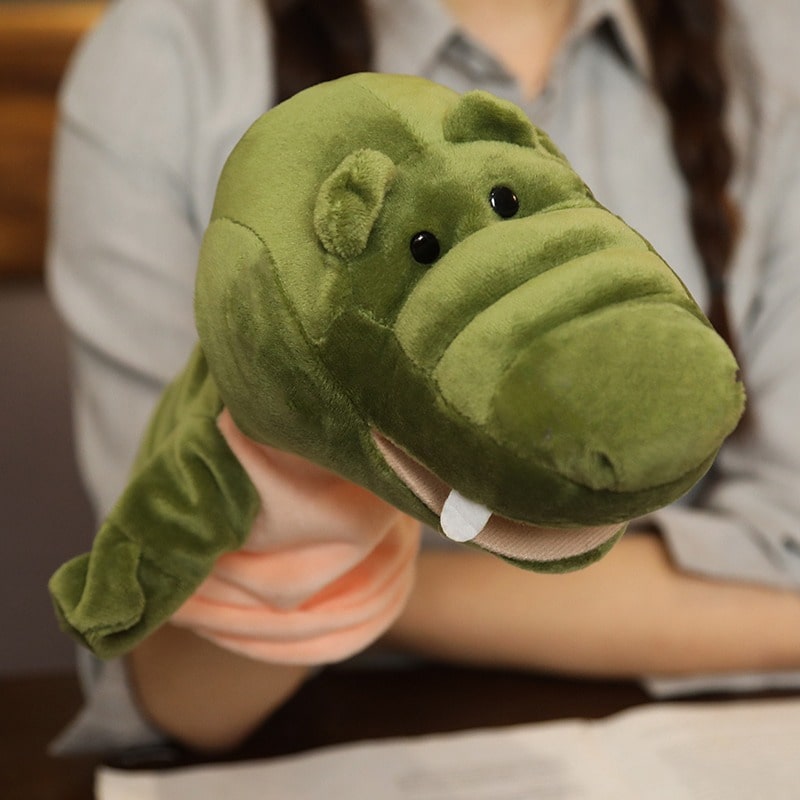 marionnette-de-crocodile-vert.jpg - Peluche carlin