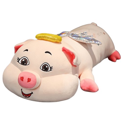 peluche-cochon-blanc.png - Peluche carlin