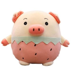 Peluche Cochon Fraise belle