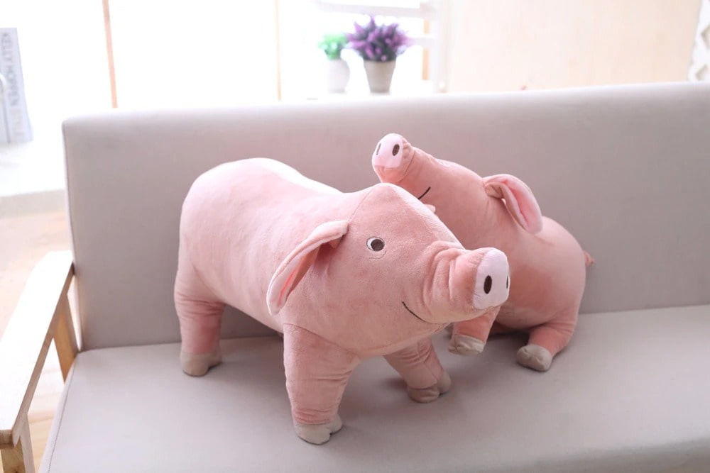 peluche-cochon-realiste-mignon.jpg - Peluche carlin