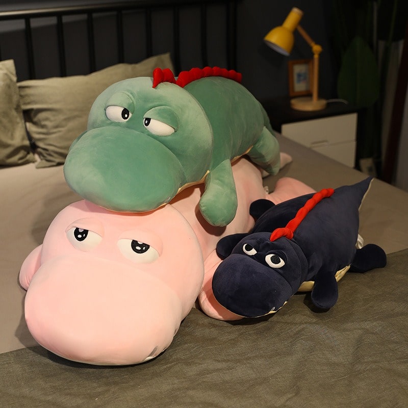 peluche-crocodile-blase-trois-couleurs.jpg - Peluche carlin