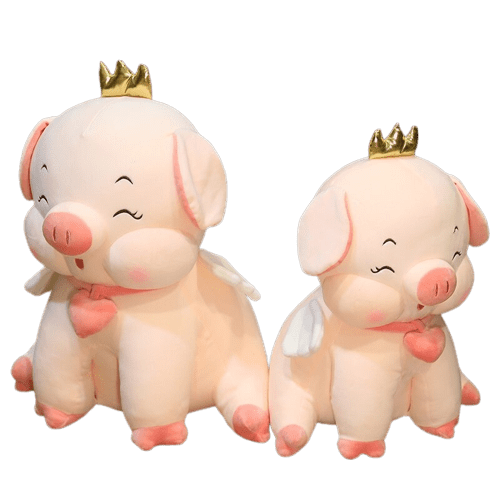 peluche-de-cochon-assis-rose.png - Peluche carlin