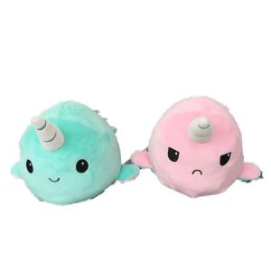 Peluche Réversible Baleine Licorne