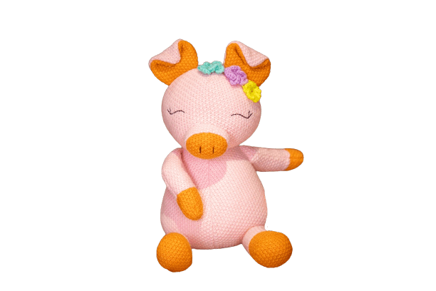 petite-peluche-cochon-quadrille.png - Peluche carlin