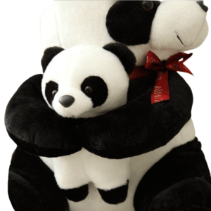 Peluche doudou Panda Bébé