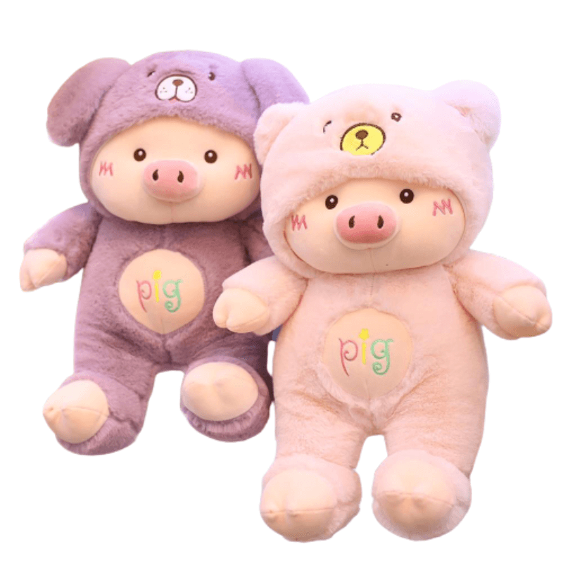 plush-pig-cute.png - Peluche carlin