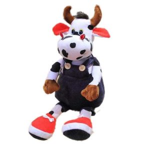 Peluche doudou Peluche Vache