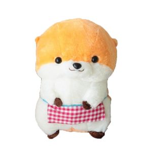 Jouet en peluche Bib-round loutre