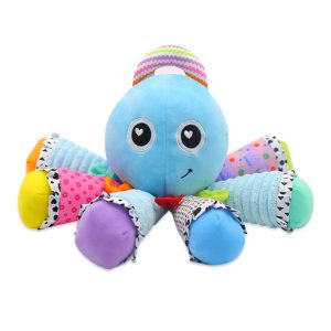 Peluche pour bébé pieuvre