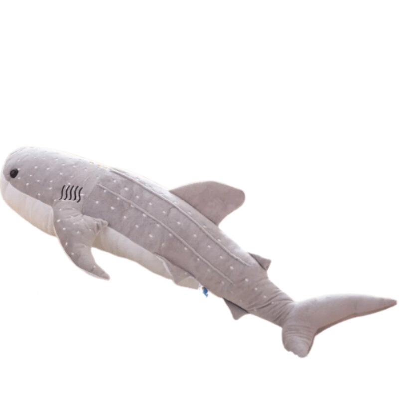 requin-a-pois-gris-en-peluche.png - Peluche carlin